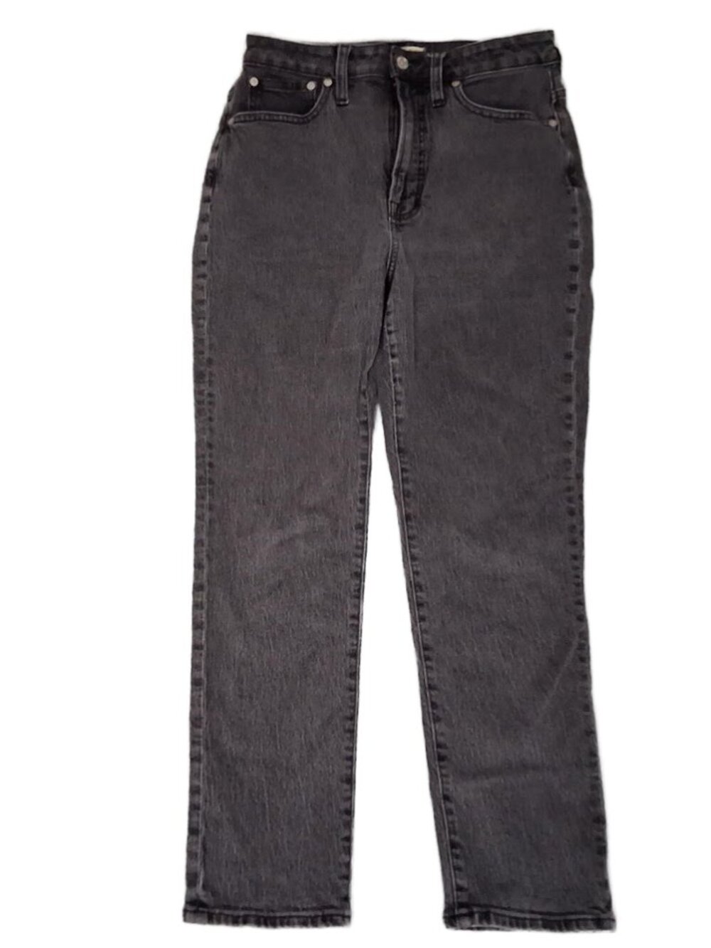 Madewell The Curvy Perfect Vintage Jeans Blackwash Woman's Size  28